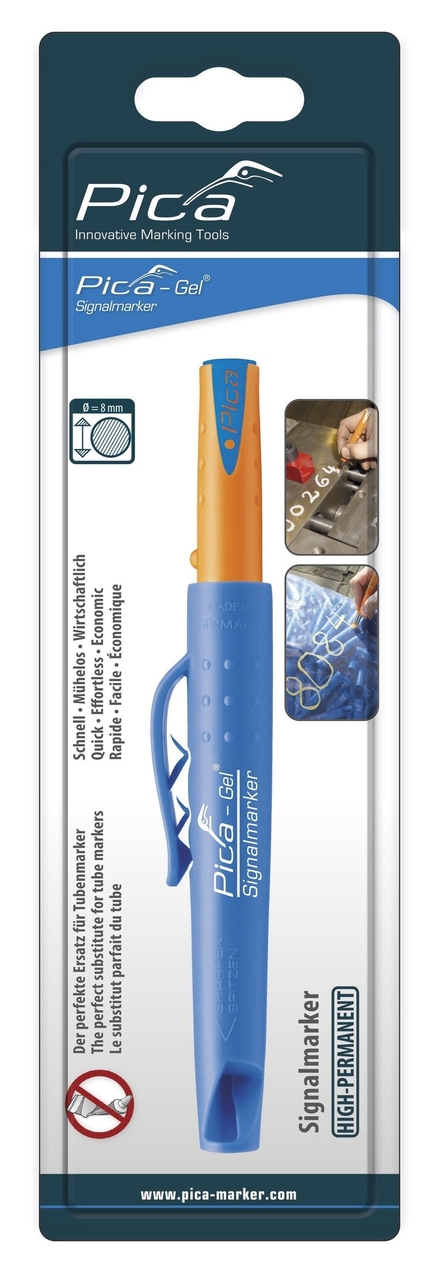 Marqueurs gel pica - gel signalmarker bleu - unites de ventes 10 PICA - 8081