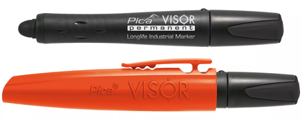 Marqueur permanent visor pica industrial marker fluo - noir PICA - 99046