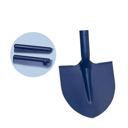 PELLE FORTIFICATION DE 25 CM AVEC 2 REBORDS RONDS SOUDES PERRIN - 138026