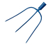 FOURCHE A FOIN A DOUILLE SANS MANCHE (31 X 29 CM) PERRIN - 628031