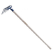 Croc à fumier 5 dents douille inversée manche pomme 1.35 M PERRIN - 635222