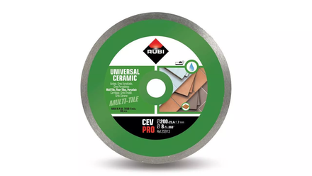 Disque diamant jante continu pour céramique cev 200 pro RUBI - 25913