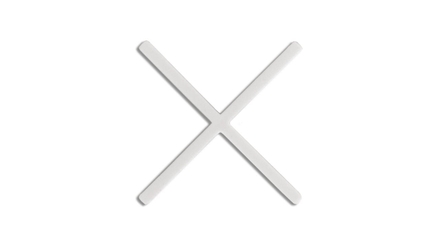 Croisillon 1.5 mm 300 unités RUBI - 2912