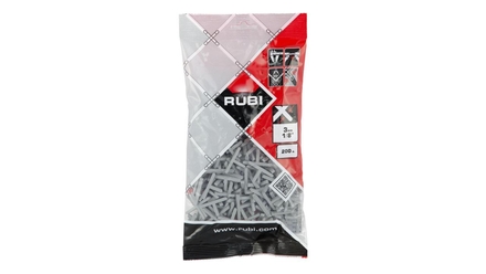 T d'écartement 3 mm. 200/unit. RUBI - 2923