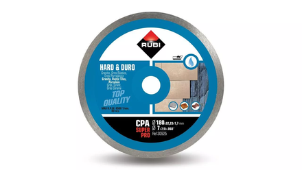 Disque diamant pour matériaux durs continu cpa 180 superpro RUBI - 30925