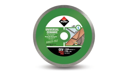 Disque diamant cev superpro à l'eau 250 mm RUBI - 30949