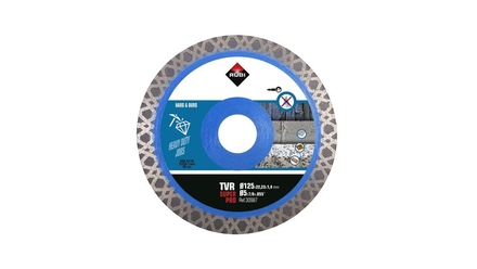 Disque diamanté matériau dur TURBO VIPER TVR 125 super pro RUBI - 30987