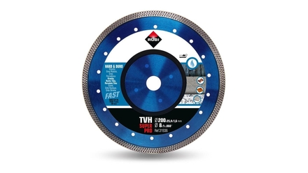 Disque à tronçonner diamanté pour matériaux durs 200 mm tvh 200 superpro RUBI - 31936