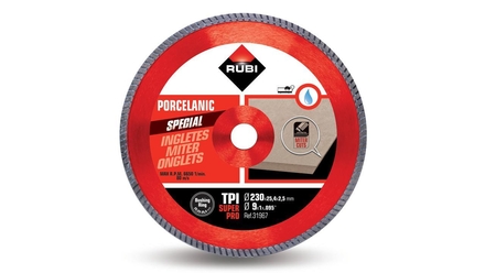 Disque diamant tpi 230 mm super pro RUBI - 31967