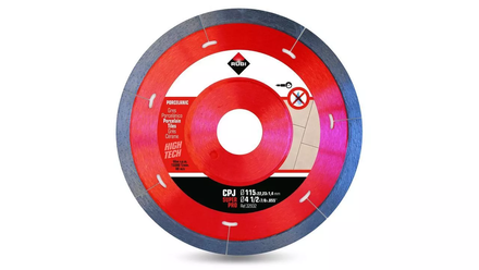 Disque de diamant pour grès porcelaine cpj 115 superpro RUBI - 32932