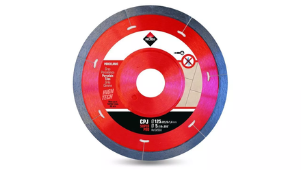 Disque de diamant pour grès porcelaine cpj 125 superpro RUBI - 32933