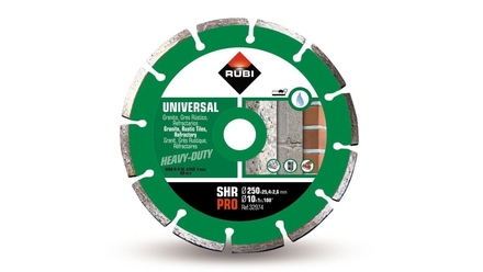 Disque diamant segmenté général de chantier shr 250 pro RUBI - 32974