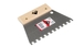 Spatule-peigne 18 cm. (8 x 8) RUBI - 71925