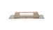Taloche inox 48 cm. manche en bois fermé RUBI - 72915