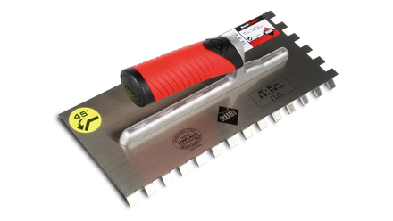 Peigne acier 28 cm (10x10) mra 45 degrés RUBI - 75948