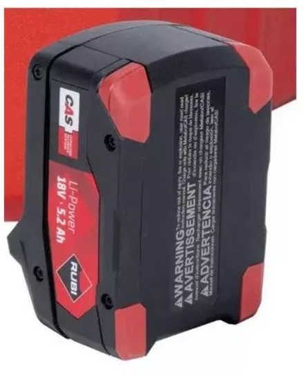 Batterie CAS Li POWER 18V 5.2AH RUBI - 85902