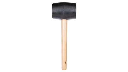 Maillet caoutchouc noir souple 750 gr RUBI - 88553