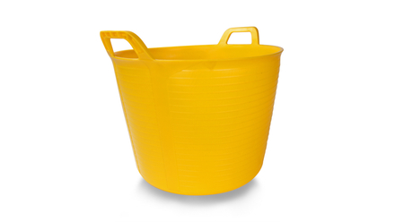 Auge en plastique jaune numéro 3 (40 litres) RUBI - 88720