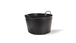 Auge en plastique noir numéro 4 (55 litres) RUBI - 88774