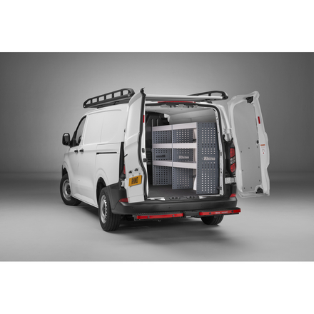 UNITÉ TRIPLE ÉTAGÈRES ET TIROIRS MASTER XDD 2024- RENAULT - GAUCHE - RHINO PRODUCTS - MR359-DSMT24