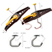 Attache échelle SAFECLAMP TRANSIT CUSTOM 2023 Ford - RHINO PRODUCTS - RAS21TM23