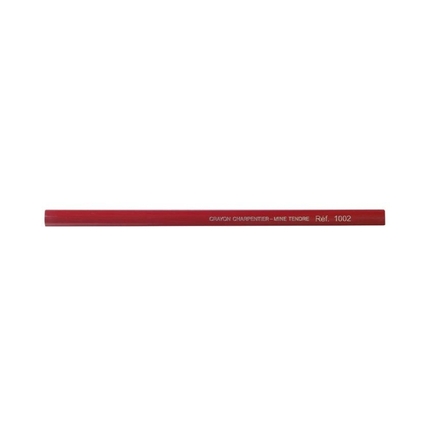Crayon Rouge de Menuisier - Marquage Précis - RAIMONDI - 1002