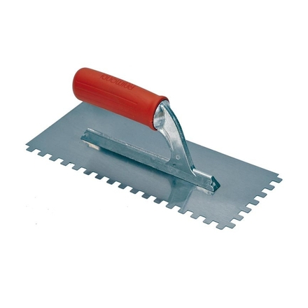 Platoir denté 28x12 cm poignée latex 8x8 mm - RAIMONDI - 11027G