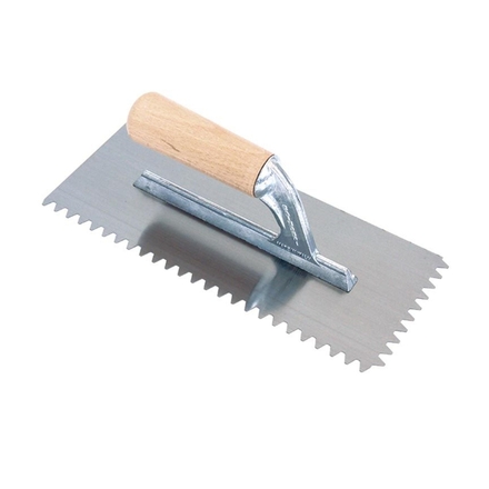 Platoir Denté 28x12cm Poignée Bois V9 - RAIMONDI - 11029