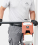 Monobrosse Megatitina Monophasée 400V pour Surfaces en Grès - Marbre - Résine et Béton - RAIMONDI - 12006_M