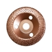 Disque abrasif 125mm Grain 24 pour bois - ciment et marbre - RAIMONDI - 13365