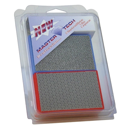 Kit de 2 Tampons Diamantés pour Grès et Marbre - Gros Grain 60 et Petit Grain 200 - RAIMONDI - 22550