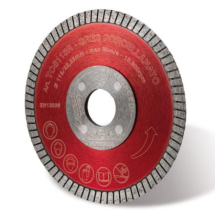 DISQUE TURBO GRES ∅115 SERIE TCS - RAIMONDI - 48040