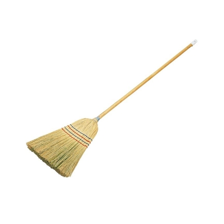 Balai paille de riz avec manche - Nettoyage de fin de chantiers - RAIMONDI - 54014