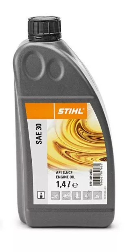 HUILE MOTEUR STIHL SAE 30 BIDON 1,4L - 07813092003