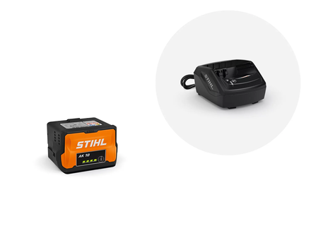 Set de démarrage batterie AK 10 et chargeur AL 101 - STIHL - 45200075900