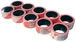 RUBAN /RUBALISE SOFOP TALIAPLAST 'RUBAPLAST' ROUGE BLANC 100MX50MM - 203504