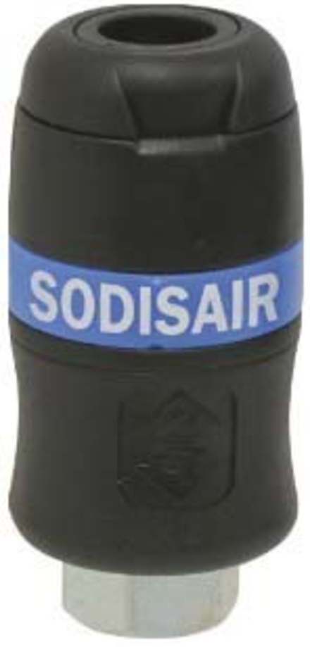 Raccord rapide securite 1/2f diam.6 s/blister DRAKKAR EQUIPEMENT - 01303