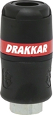 Raccord rapide securite taraude 3/8'f d.8 s/blister DRAKKAR EQUIPEMENT - 01315