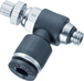Regleur debit male cylind.a molette bidirectionnel 6mm m5 - 01788