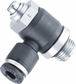 Regleur debit male cylindrique a vis 4mm m5 - 01789