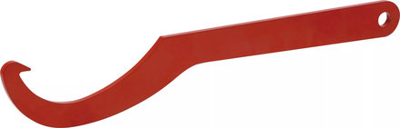Cle tricoise en acier revetue epoxy rouge 80/100 TRIBOULET - 01948