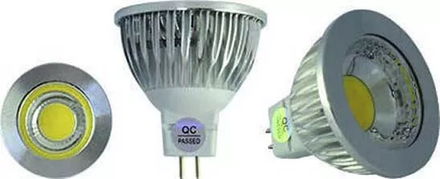 AMPOULE LED COB 5W GU5.3 COB 4000°K AVEC VARIATEUR VISION-EL - 02031