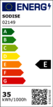 DALLE LED CARRE 600MM 4000LM 4000K UGR<22 GIGALUX - 2149