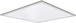 Dalle LED carrée 600mm 4000 lumens 4000K - 2153