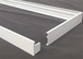 Kit de pose en saillie pour dalle 600mm GIGALUX - 02154