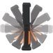 MINI BALADEUSE PIVOTANTE 2W COB+3 LEDS LI-ION RECHARGEABLE / BLISTER - GIGALUX - 02163