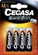 BLISTER 4 PILES -LR6- EVOLUTION - 02419