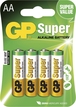 Blister 4 piles aa GOLDENPOWER - 02461