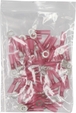 Sachet 50 cosses a oeil thermoretractable rouge pour fil 05 a 15mm² m5 - 271550