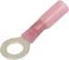 Sachet 10 cosses a oeil thermoretractable rouge pour fil 05 a 15mm² m6 - 271610